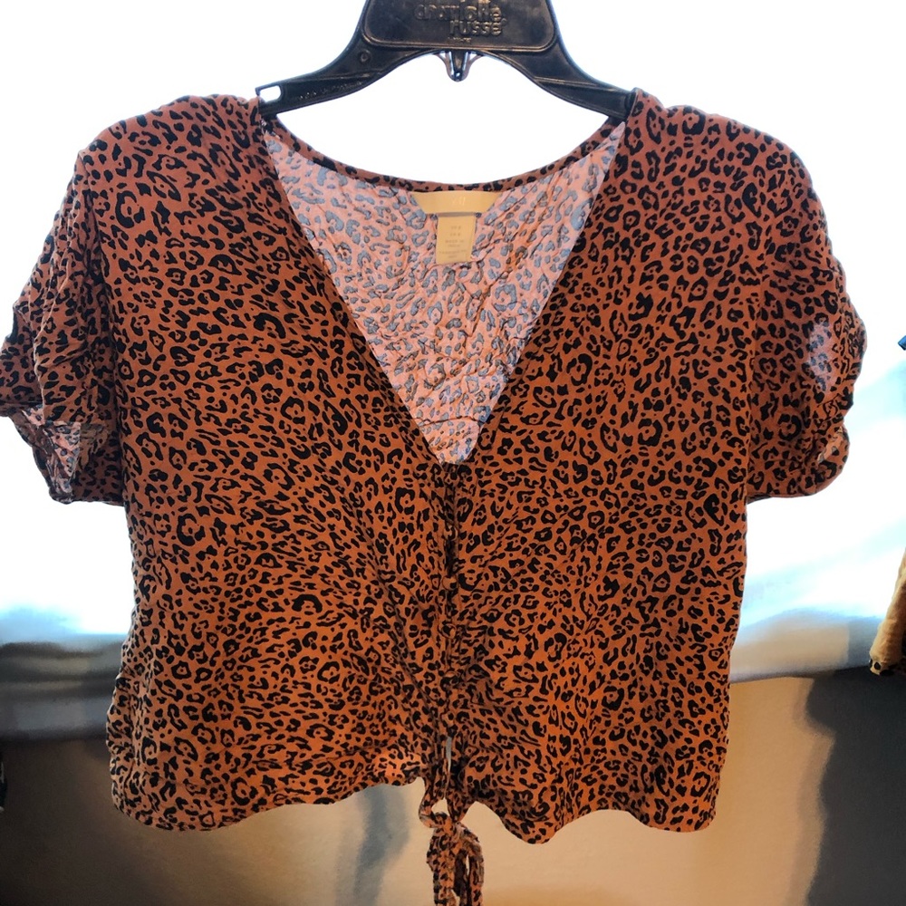 Leopard Top